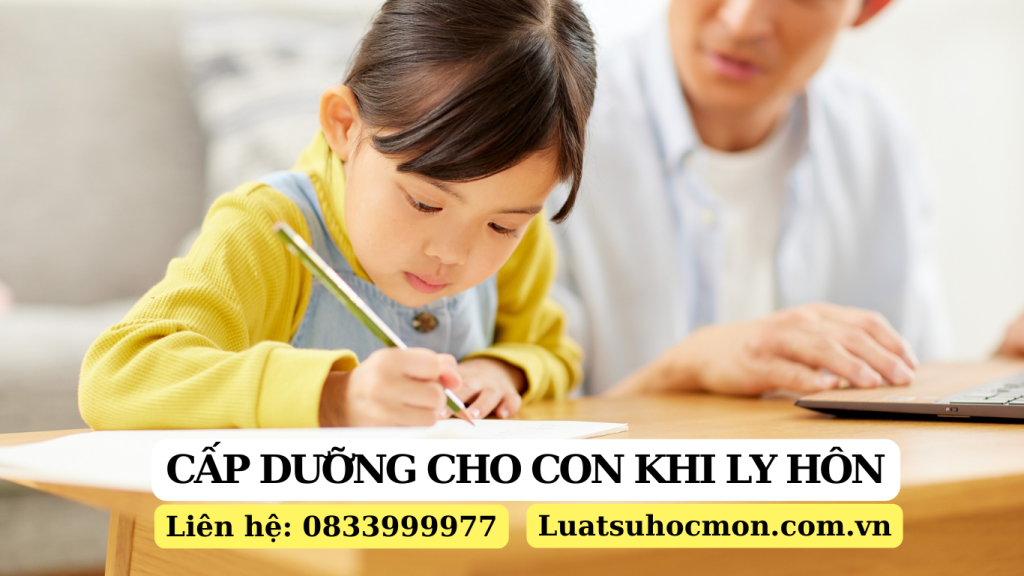 Nghĩa vụ cấp dưỡng khi ly hôn