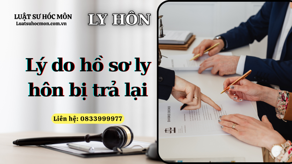 Lý do hồ sơ ly hôn
