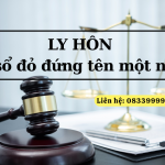 Sổ đỏ ghi tên một người – Chia tài sản khi ly hôn như thế nào?