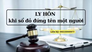 sổ đỏ đứng tên một người