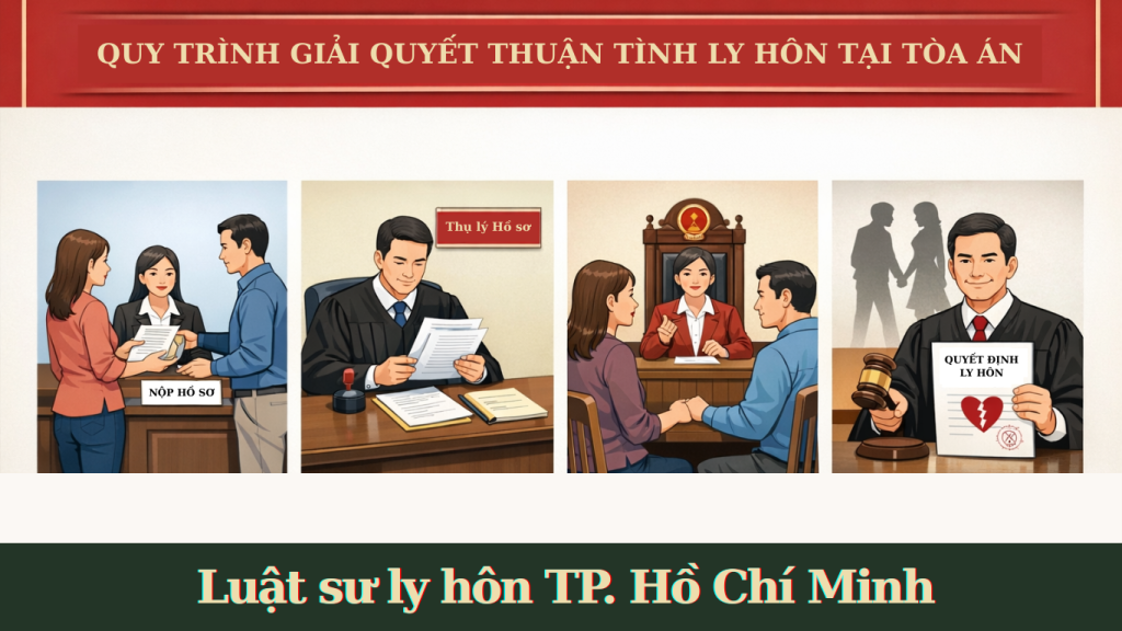 Quy trình giải quyết thuận tình