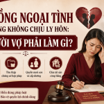 Chồng ngoại tình nhưng không chịu ly hôn: Người vợ phải làm gì?