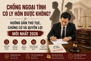 Chồng ngoại tình có ly hôn được không